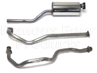 Stainless Exhaust System - Petrol