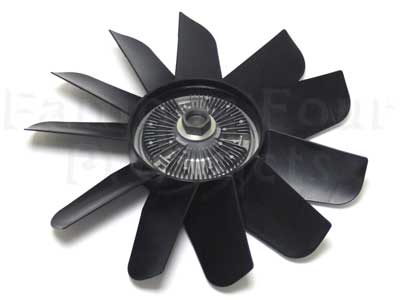 Fan with Viscous Coupling (Integrated Unit)