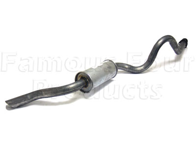 Mild Steel Rear Silencer (Single Can)