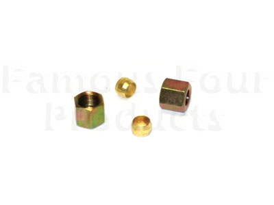 Fuel Pipe Nut and Olive Kit - 2x Each
