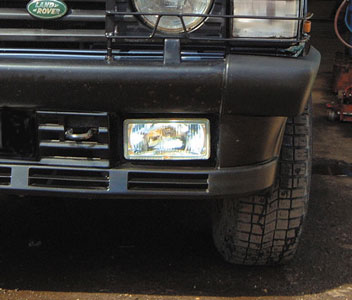 Front Spoiler Driving Lamps