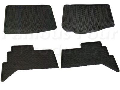 Footwell Rubber Floor Mats