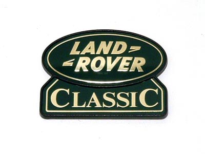 Land Rover CLASSIC Jewelled Rear Tailgate Badge