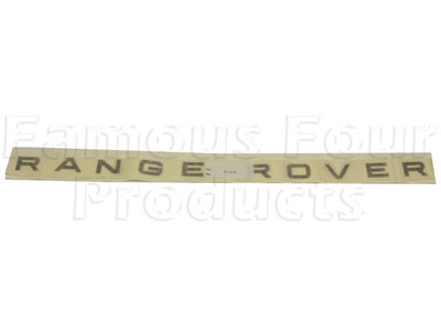 RANGE ROVER Bonnet Decal