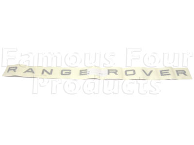 RANGE ROVER Bonnet Decal