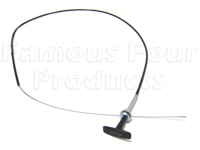 Bonnet Release Cable