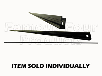 Bottom Seal Metal Retaining Strip - Top Tailgate