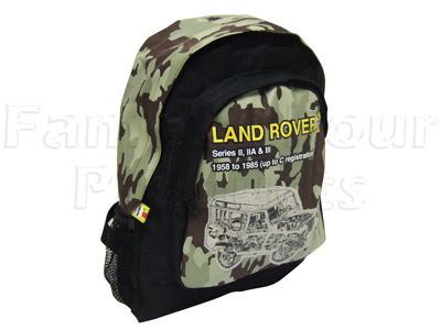 Rucksack - Black and Camo