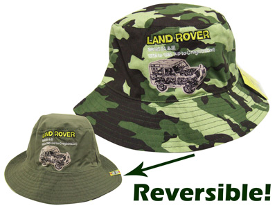 Reversible Hat - Camo or Green