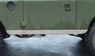 Series III Chequerplate Sill Protectors