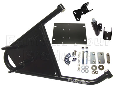 Swing-Away Rear Spare Wheel Carrier - MANTEC