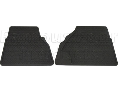 Front Footwell Rubber Floor Mats