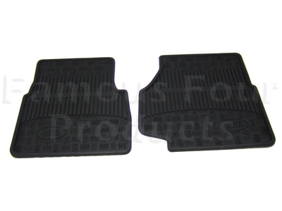 Front Footwell Rubber Floor Mats