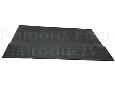 90 Rear Loadspace Rubber Mat