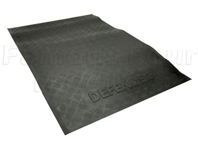 110 Rear Loadspace Rubber Mat