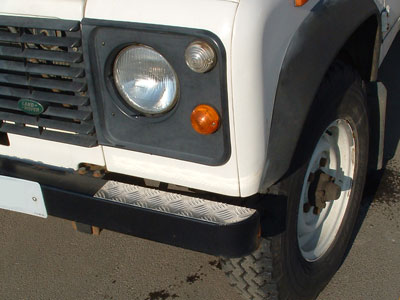 Chequerplate Bumper-Top End Treadplates
