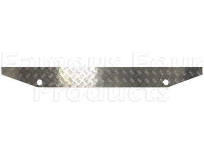 90/110 Chequerplate Rear Crossmember Cover