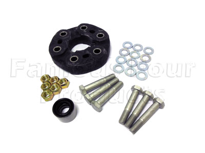 Rubber Coupling - Rear of Rear Propshaft