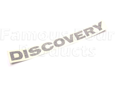 DISCOVERY Tailgate Decal