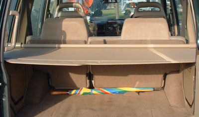 Rear Loadspace Blind