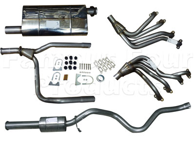 Stainless Exhaust - Larger Exit Bore