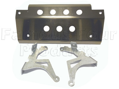 Steering Guard - Classic Range Rover - Perforated
