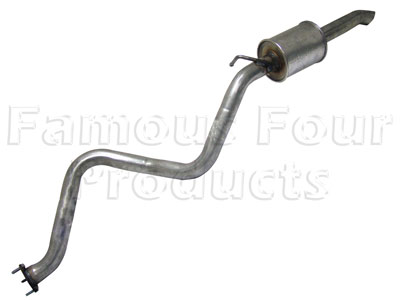 Rear Pipe & Silencer