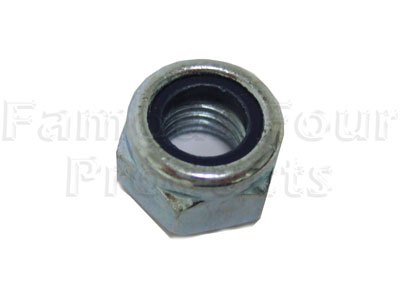Rear of Rear Propshaft Fixing Nyloc Nut