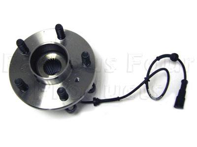 Hub & Drive Flange Assembly - Rear
