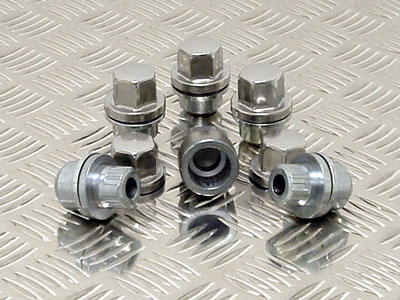 Locking Wheel Nut Kit for 5 Alloy Wheels
