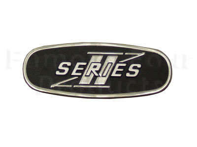 Series II Rear End Door Oval Badge