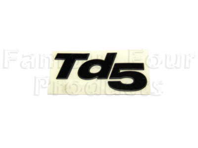 Td5 Rear End Door Lettering