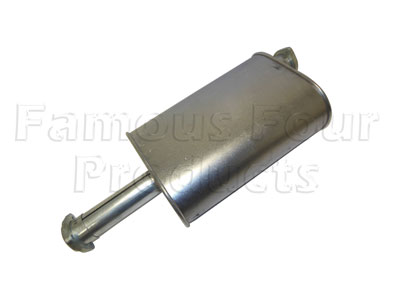 Centre Silencer for Single Pipe Exhaust System