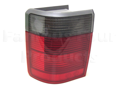 White Light Rear Body Lamp Unit (Clear Indicators)