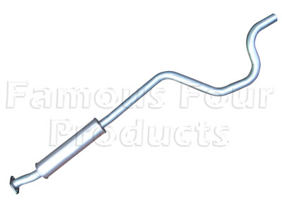 Intermediate Pipe & Centre Silencer Section