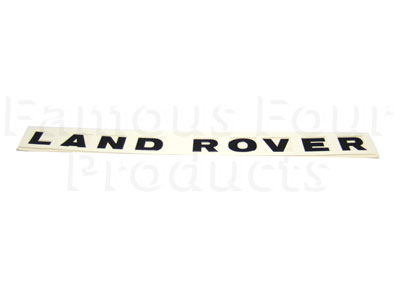 LAND ROVER Bonnet Decal