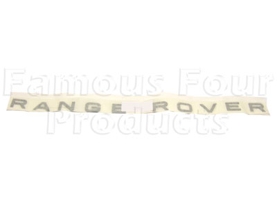 RANGE ROVER Bonnet Decal