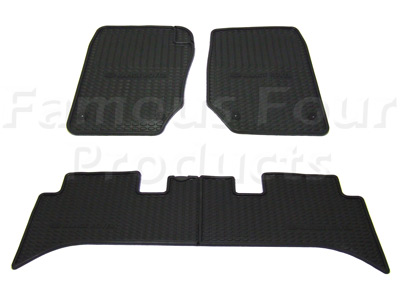 Rubber Footwell Floor Mats