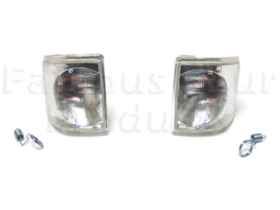 WHITE LIGHT Front Indicator Conversion Kit