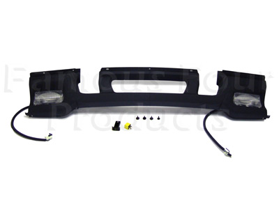 Complete Front Valance Mounted Fog Lamp Upgrade Kit