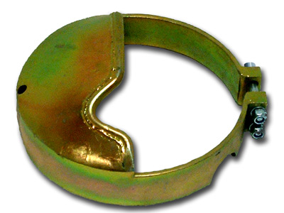 Rover Axle Differential Guard - Zinc. Passivated