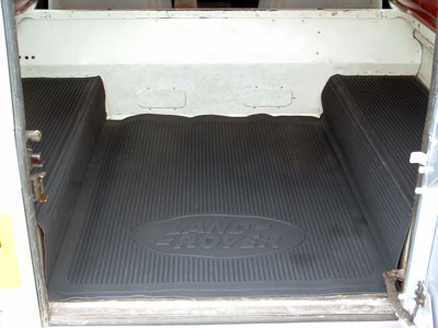 90 Extended Rear Loadspace Rubber Mat