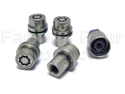 Locking Wheel Nut Kit for 4 Alloy Wheels Only