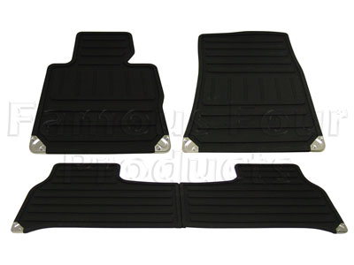 Rubber Footwell Mat Set