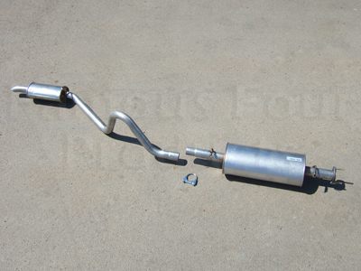 Centre & Rear Silencer Assembly