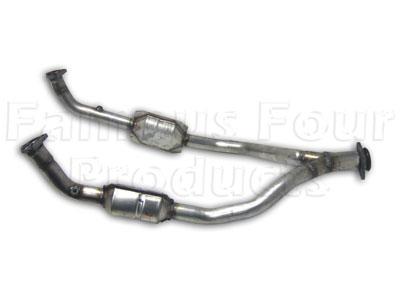 Downpipe, Catalyst & Y-Piece Kit