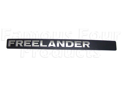 Freelander Lettering