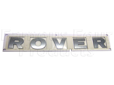 ROVER Lettering