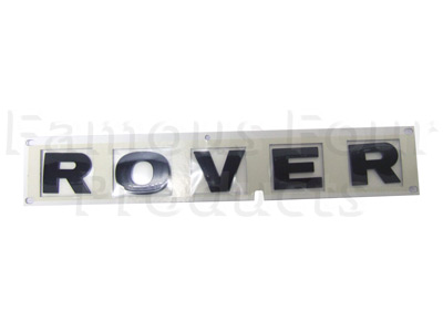 ROVER Lettering