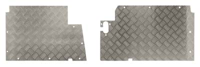 Chequerplate Front Floor Panels - to replace existing floor panels